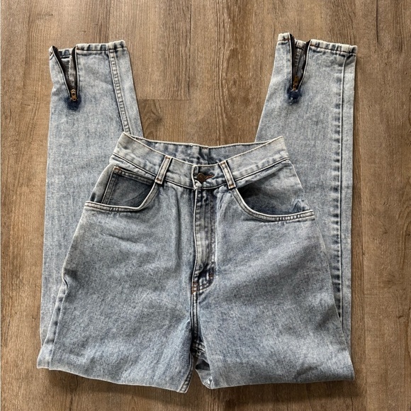 No Excuses 80s 90s Acid Wash Jeans - Picture 1 of 9